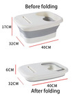 Collapsible Foot Bath Basin For Soaking Feet foot Soak Tub plastic Foot Bucket