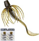 10pcs  2 95  Realistic Swimbait Kit With Skirt Grub Tail Worms For Bass Fishing