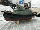 Giant Scale Lazy Allen Tug Boat R c Model Ship Plans templates  Instructions 48 