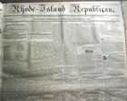 Early 19th Century Lot Of 30 Original Pre Civil War Us Newspapers 1800-1861
