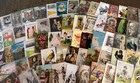 Huge Lot Of 500      Topical  greetings Postcards Damaged- Scrapbook Crafts     