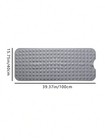 Bathtub And Shower Mats  40  X 16  Extra Large Non Slip Soft Bath Tub Mat