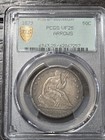 1873 Pcgs Vf25 Liberty Seated Half Dollar 50c With Arrows