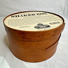 Sudberry House Large Round Wooden Shaker Box Needlework Floss Yarn Storage   New