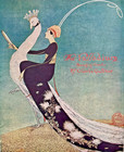 Palladium Theatre Program 1919 Borrowed Vogue Cover Great  White Peacock   Lady
