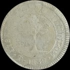 1832 Tf Honduras Provisional Government 2 Reales