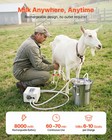 Vevor Goat Milking Machine Goat Milker 1 8 Gal   7 L Bucket For Cows And Goats