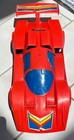 Vintage Red Cox Interceptor Gas   powered Car Untested Read Incomplete
