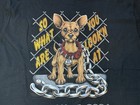 Vintage Bike Week Shirt Mens Medium Black Daytona Beach Chihuahua Biker Florida
