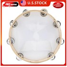 Musfunny Tambourine Musical Instrument For Church Double Row Jingles