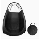 Black Pop Up Mobile Spray Tanning Tent