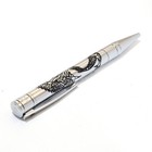 S t  Dupont 265027 D-initial Dragon Chrome Ballpoint Pen New