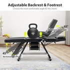 Adjustable Massage Table Facial Beauty Bed W  Swivel Stool For Salon Spa Tattoo