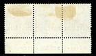Gandalf - Sierra Leone 1884 British Qv 6p Pale Lilac Cca Revenue Strip Mint R456