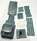 New 2027 Resin Ho Slot Car Scale  Aurora Mack Stake Truck Kit Cast In Dark Green