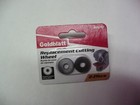Goldblatt G02757 Replacement Carbide 2x Cutting Wheel Set For Nipper G02007