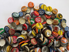 400 Beer Bottle Caps Mixed Lot Variety Dented non Dented Crafts Recycle Colorful