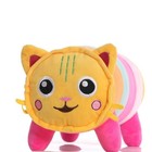 Gabby   s Dollhouse 10  Plush Pillow Cat Purr-ific Stuffed Animals Plushie Dolls