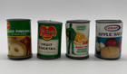 Vintage Pretend Kitchen Grocery Lot Play Food Cans