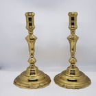 2 Virginia Metalcrafters 9  Colonial Williamsburg  cw16-36 Brass Candle Holders