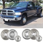2003-2025 Dodge Ram 3500 17  Stainless Steel Wheel Simulators Dual Skins Liners