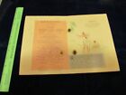 Aloha Dinner Menu  1934  Early Surfer  Girl Surfing  S S President Coolidge Menu
