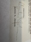 Lyndon Johnson Signed Letter 1964 