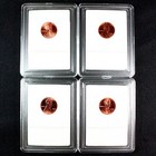 Slabbed 2009 Bicentennial Lincoln Penny Set - All Four Coins Included