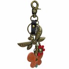 Chala Handbags Decorative Metal Purse Charm  Keychain   13 New Designs 