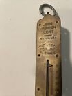 Vintage John Chatillon Hanging Scale 25 Lb