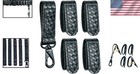 Tactical Duty Belt Keeper Set With Key Clip - Ideal For Law Enforcement Careers
