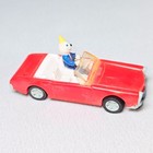 1998 Jack In The Box Jack s Vehicles Red Convertible Kids Meal Toy
