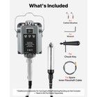 Flex Shaft Grinder 125w 18000rpm Flex Shaft Rotary Tool Hanging Carver Grinder