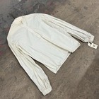 White 50s Does 1800s Vintage Cotton High-neck Victorian Style Blouse