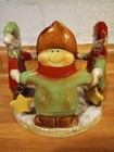 Yankee Candle Jar Holder Christmas Kids Gifts  Winter Seasonal Decor Holiday