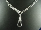 New Sterling Silver 4 0mm Wide Trombone Link Necklace  Numerous Configurations