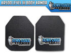 Body Armor Ar500 Level 3 Set Of Plates Curved 10x12 Swim sapi 
