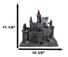 Medieval Middle Ages Castle Fortress Figurine Statue For Miniature Display Stand