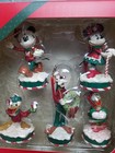 2022 Disney Parks Mickey Mouse And Friends 5 Piece Christmas Ornament Set