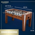 Eastpoint Sports Classic Indoor Foosball Game Table With Accessories New