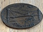Elongated Coin - 1933 Chicago Worlds Fair - Sky Ride - 1919 Lincoln Cent - F3708