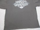 Harley Davidson Shirt Mens 3xl Xxxl  Black Motorcycle Bike Biker Spell Out Logo
