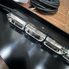 Whelen Inner Edge Visor Light Split Amber   Amber  no Brackets 