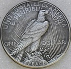 Goddess Liberty Skull Head Hobo Coin - Hobo Nickel Coin - 1 5 Inches Wide