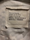 Army Combat Uniform Coat Medium Regular Military Camo Jacket Mr Size