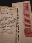 Antique 1830s Jury Trial Documents Bellefonte Centre County Pa 