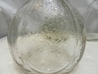 4 White House Vinegar Embossed Bottle Crackle Clear Glass Design  C63j