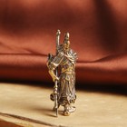 Brass Hand Carved Guan Yu God Of Wealth Statue Art Gift Pendant Keychain Pendant