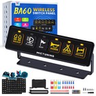 4 6 8 12 Gang Wireless Switch Panel  Circuit Control Relay System Box Car Marine
