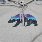 Patagonia Hoodie Mens Medium Brown Fitz Roy Bear Midweight Hoody Pullover